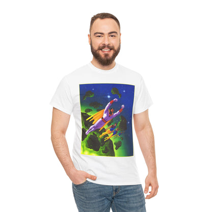 Space Ghost T-Shirt - Steve Rude Art - Jan, Jace, Blip - Gorgeous Art of 1960s Cartoon Icon