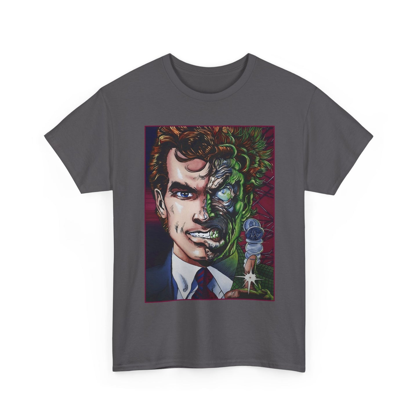 Two Face T-Shirt - Neal Adams Art - DC Comics