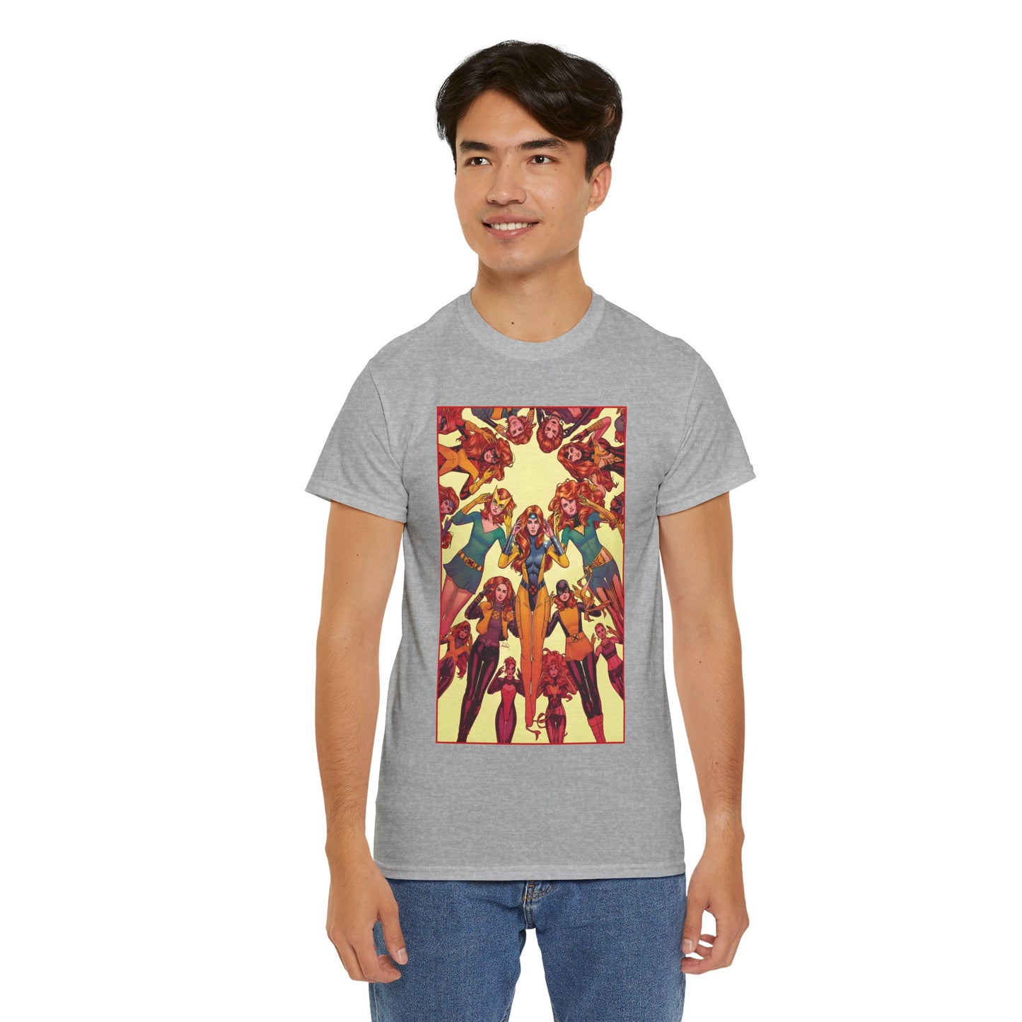 Jean Grey T-Shirt - Russell Dauterman Art - Marvel Girl, Dark Phoenix - X-Men Variant Cover - Marvel Comics