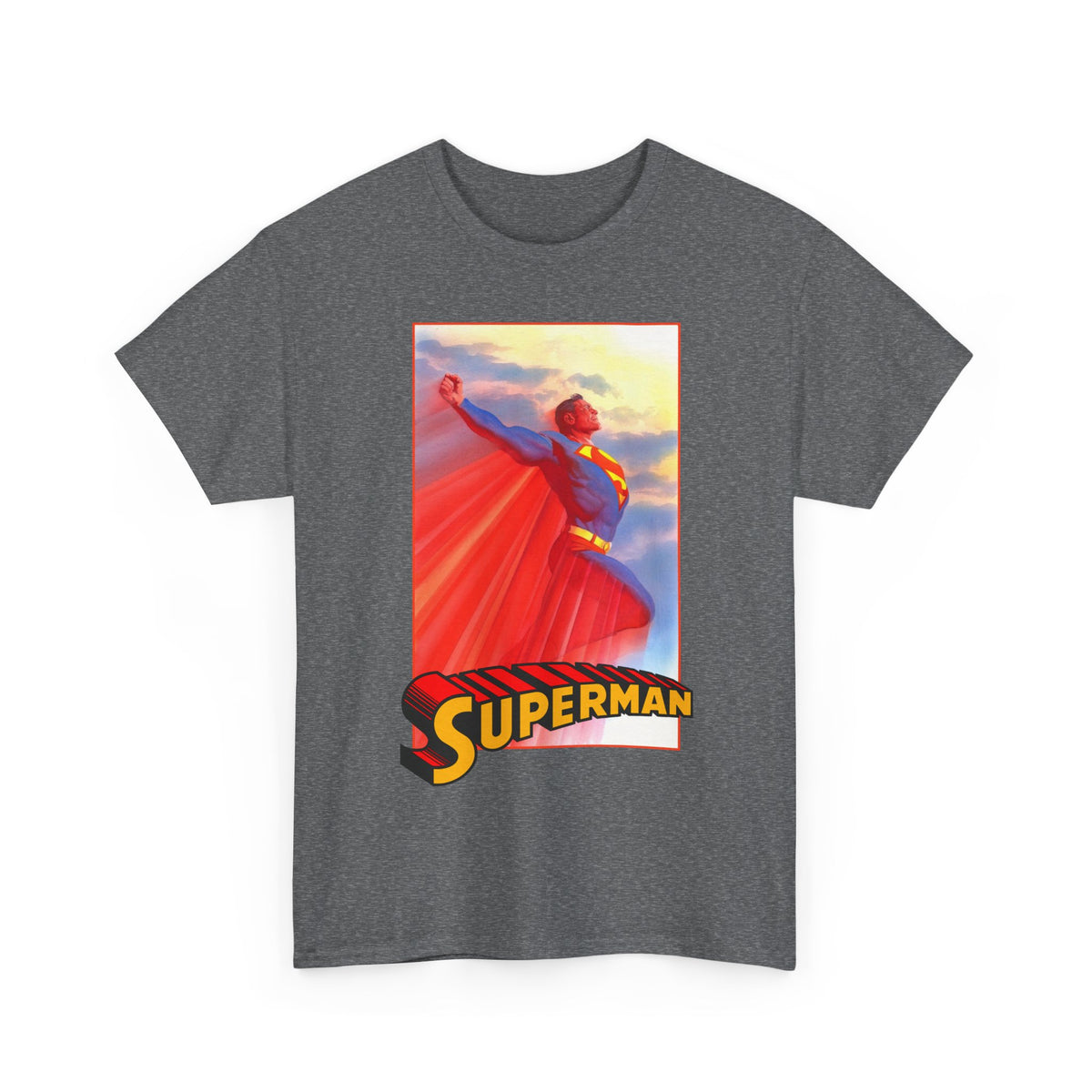 Superman T-Shirt - Alex Ross Art - Man of Steel - DC Comics