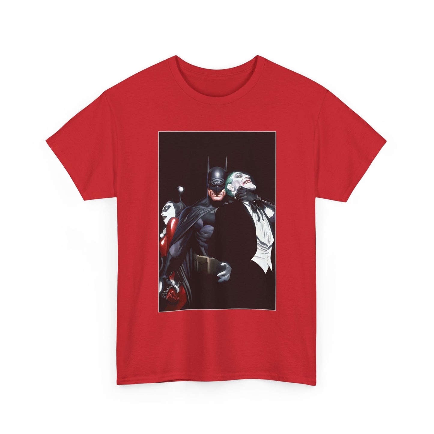 Batman T-Shirt - Alex Ross Art - Joker & Harley Quinn - DC Comics