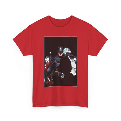 Batman T-Shirt - Alex Ross Art - Joker & Harley Quinn - DC Comics