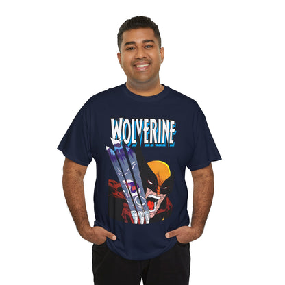 Wolverine T-Shirt - Amazing Todd McFarlane Art - Classic Image Vs Incredible Hulk - Marvel Comics - Logan