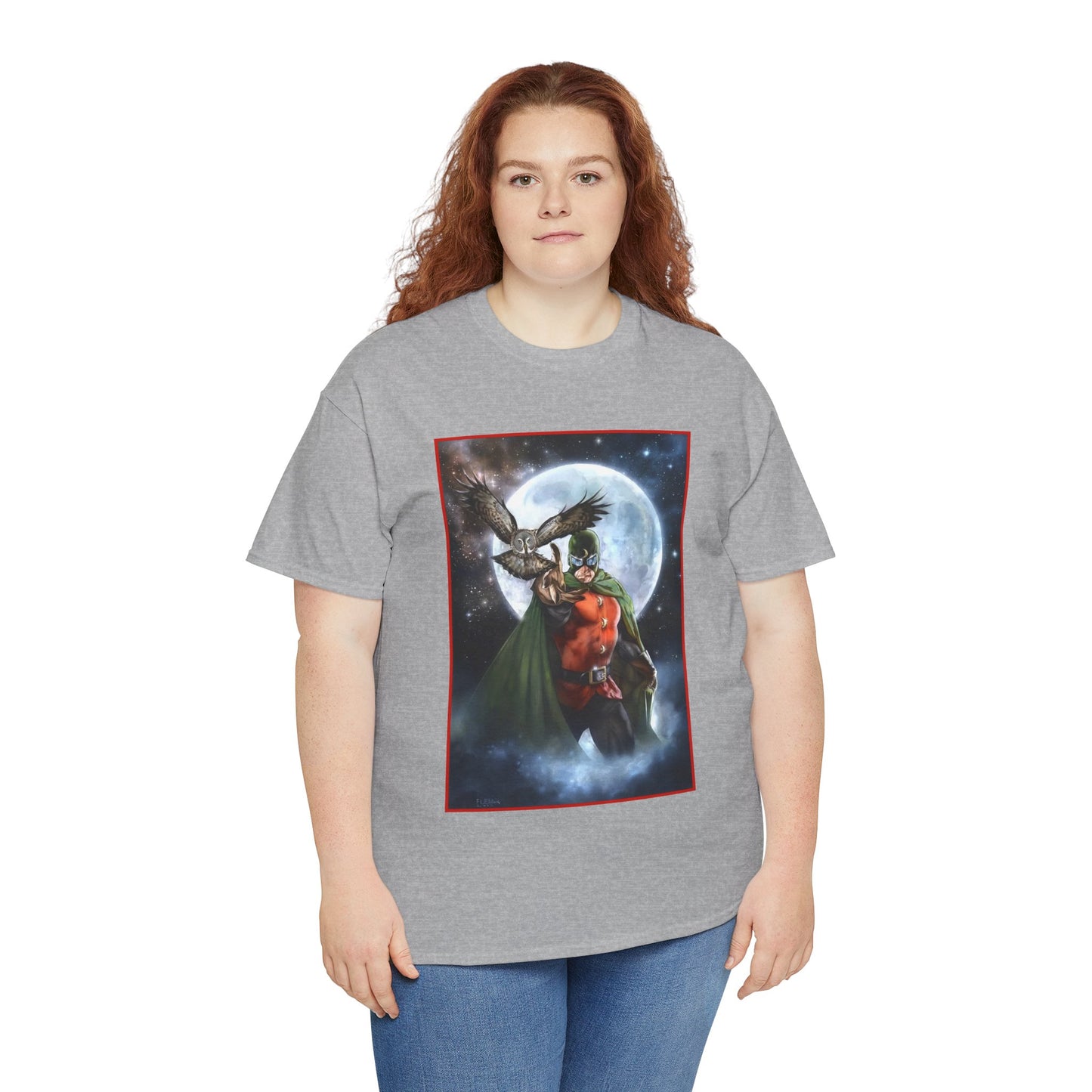 Doctor Mid-Nite T-Shirt - DC Comics - Golden Age Justice Society/JSA Member - Fleming Art
