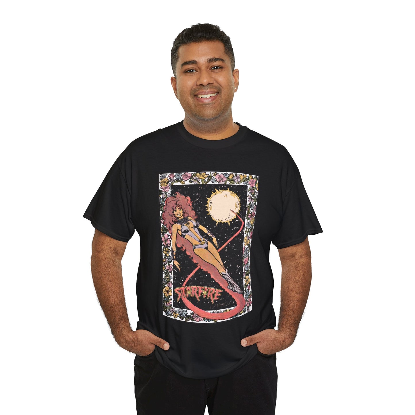Starfire T-Shirt - George Perez Art - New Teen Titans - DC Comics