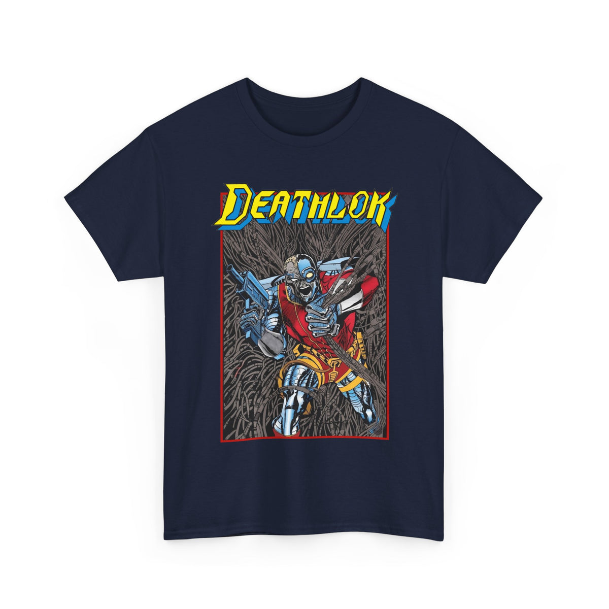 Deathlok T-Shirt - Denys Cowan Art - #1 Cover Art (1991) - Marvel Comics