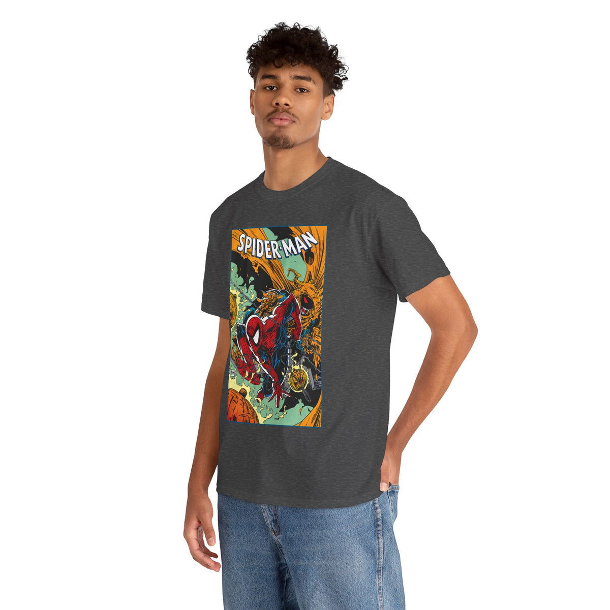 Spider-Man Vs Hobgoblin T-Shirt - Todd McFarlane Art - Marvel Comics