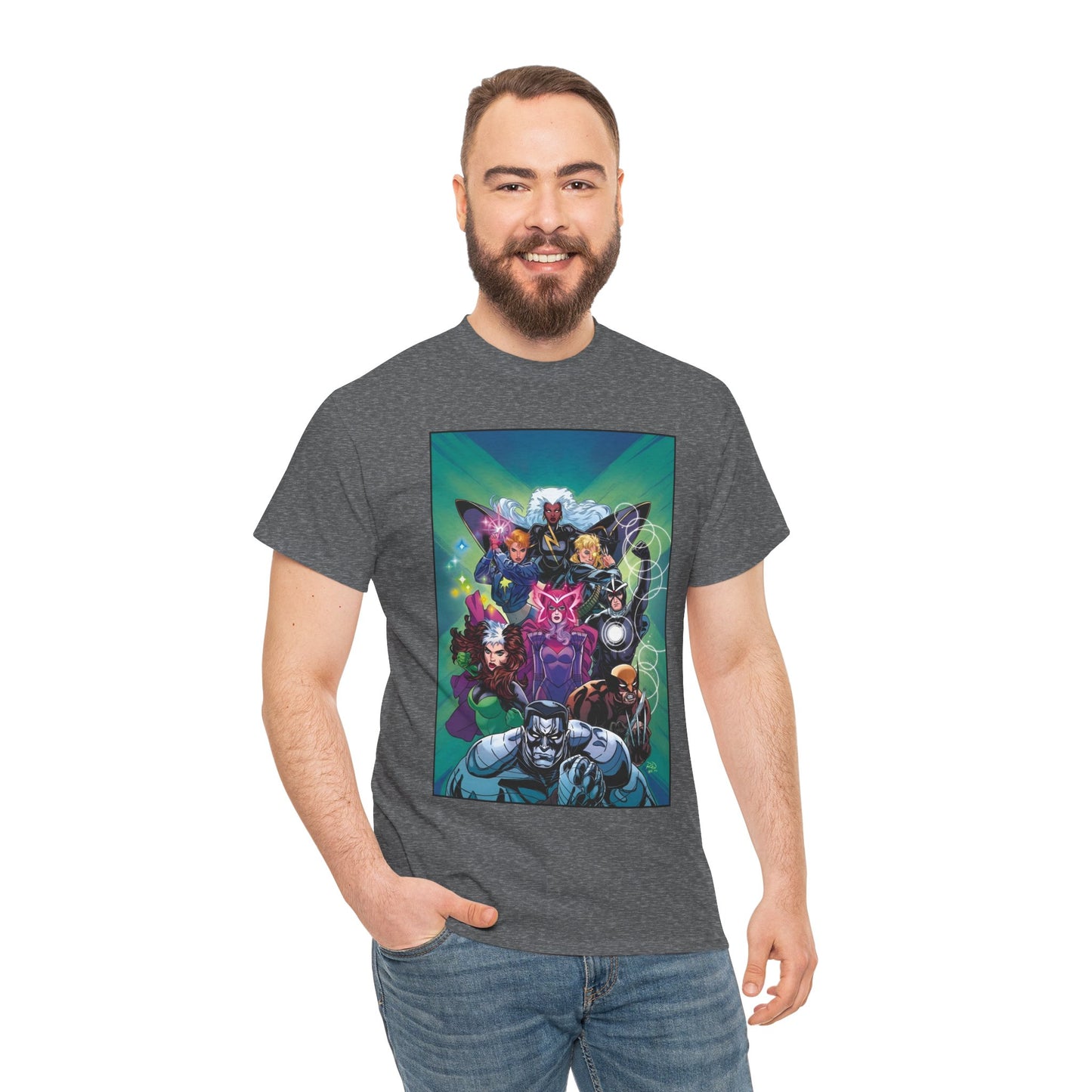 X-Men Outback T-Shirt - Russell Dauterman Art - Wolverine, Storm, Psylocke, Longshot, Dazzler - Marvel Comics