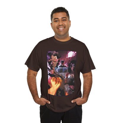 Absolute Trinity T-Shirt - Javier Fernandez Art - Superman, Batman, Wonder Woman - DC K.O. Variant Cover - DC Comics