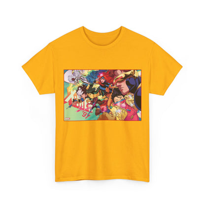 X-Men '97 T-Shirt - Russell Dauterman Art - Cyclops, Jean Grey, Rogue, Storm, Jubilee, Beast, Gambit, Bishop, Wolverine - Marvel Comics