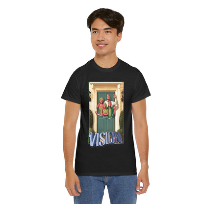 Vision T-Shirt - Mike Del Mundo Art - Avengers Member - The Visions Family - Tom King Story - Future MCU Series - Marvel Comics