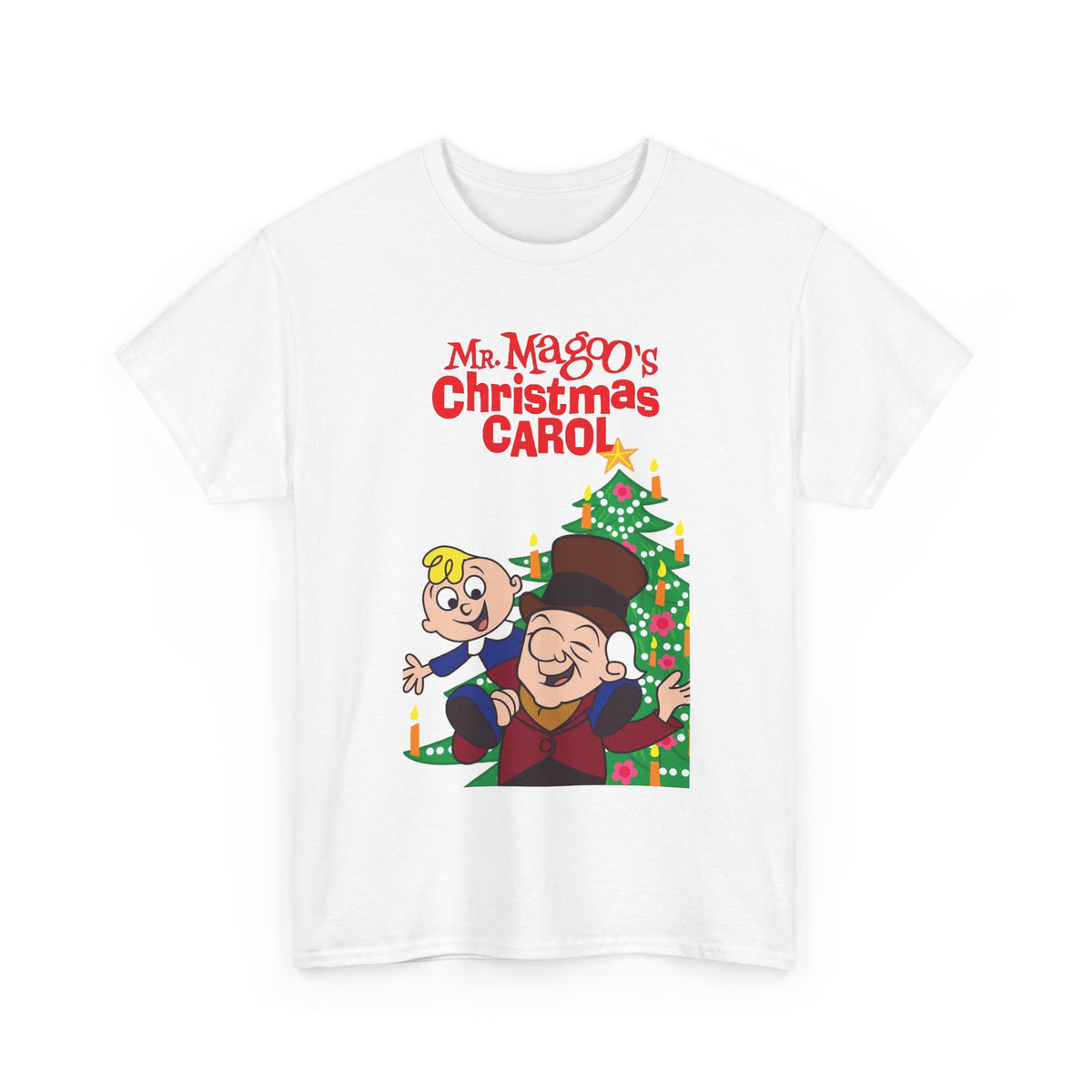 Mr. Magoo's A Christmas Carol T-Shirt - Retro Festive Holiday Tee