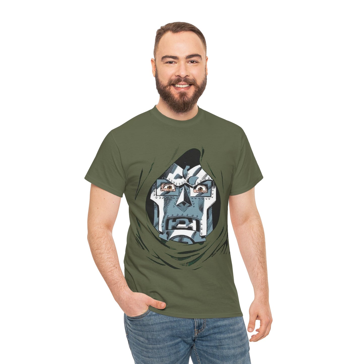 Doctor Doom T-Shirt - John Byrne Art - Fantastic Four Villain - Marvel Comics