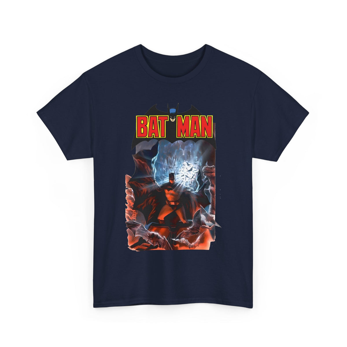 Batman T-Shirt - Alex Ross Art - Dark Knight Detective - Gotham Protector - DC Comics