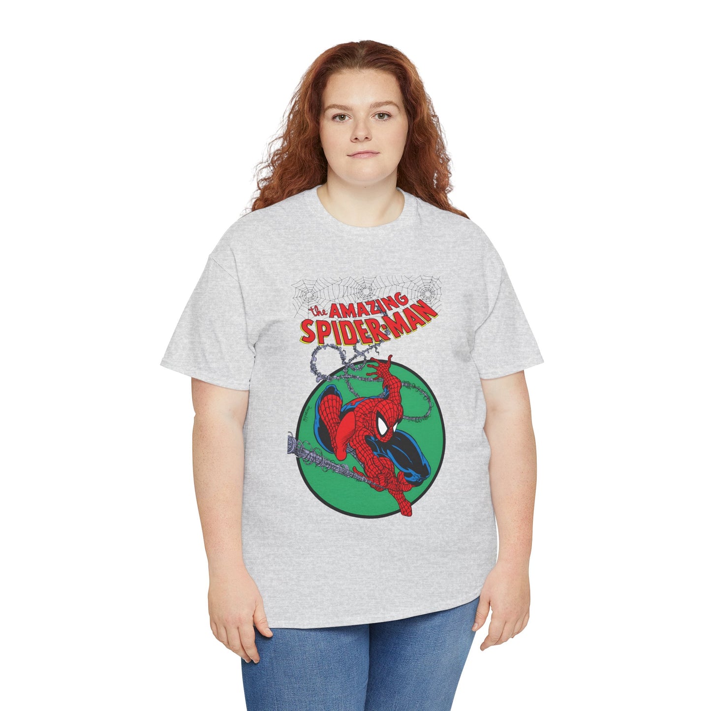 Amazing Spider-Man T-Shirt - Todd McFarlane Art - Cover to Issue #301 - Peter Parker, Web-Slinger - Marvel Comics