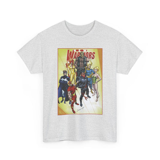 New Warriors T-Shirt - Mark Bagley Art - Marvel Comics