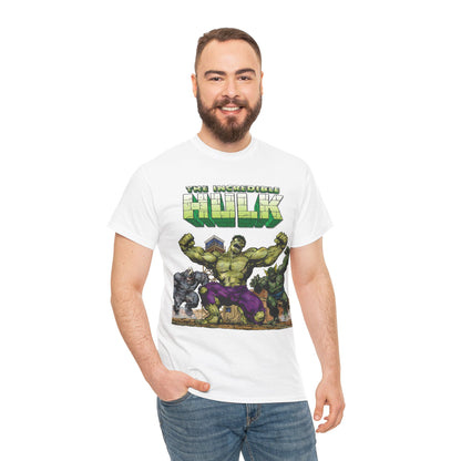 Incredible Hulk T-Shirt - Classic John Byrne Art - Rhino, Abomination - Marvel Comics - Bruce Banner