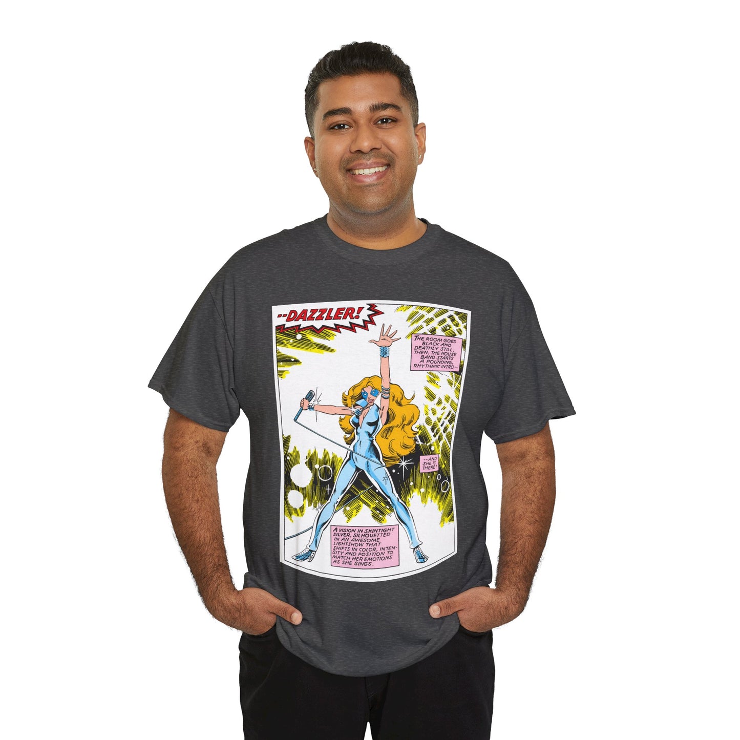 Dazzler T-Shirt - John Byrne Art - Uncanny X-Men #130, Dazzler's First Appearance - Alison Blaire - Marvel Comics