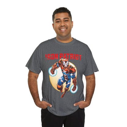 Iron Patriot T-Shirt - Todd Nauck Art - Avengers Member - Marvel Comics