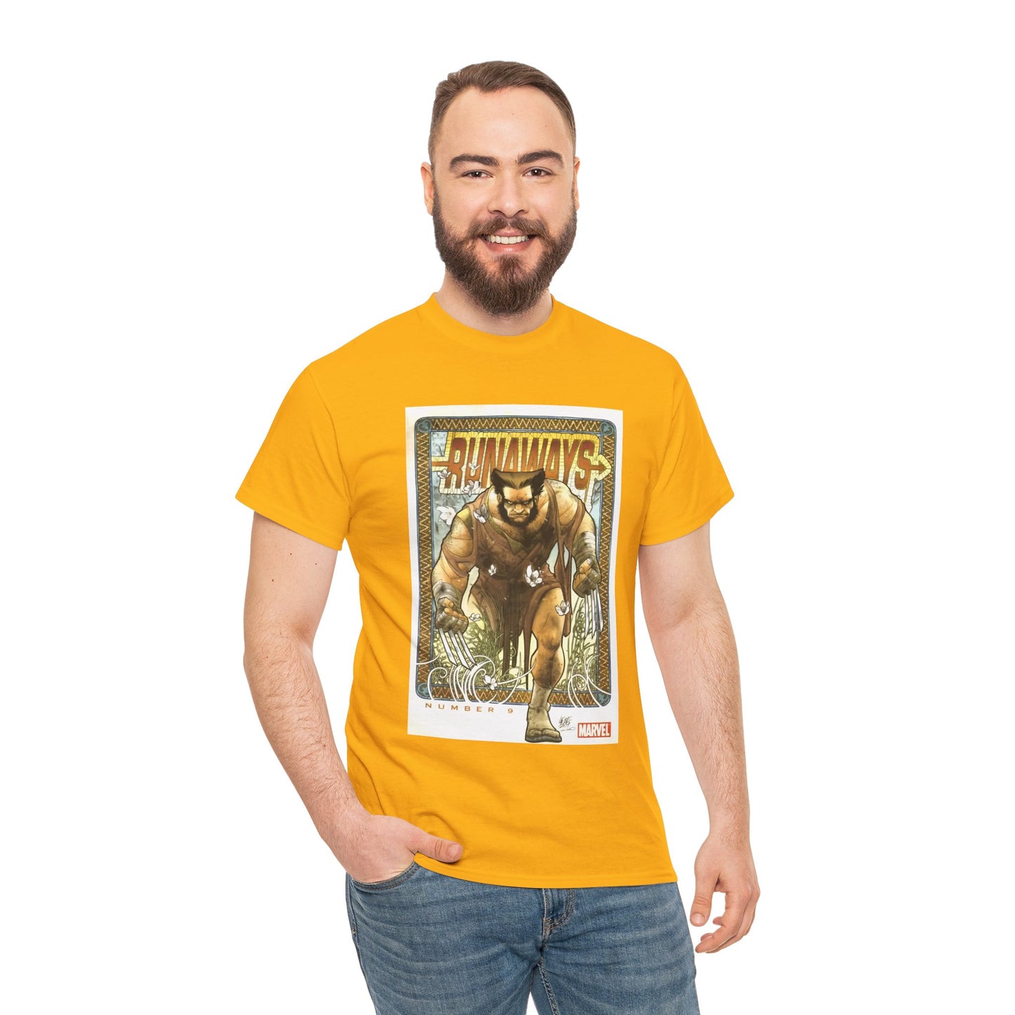 Wolverine T-Shirt - Runaways #9 Cover Art - Marvel Comics