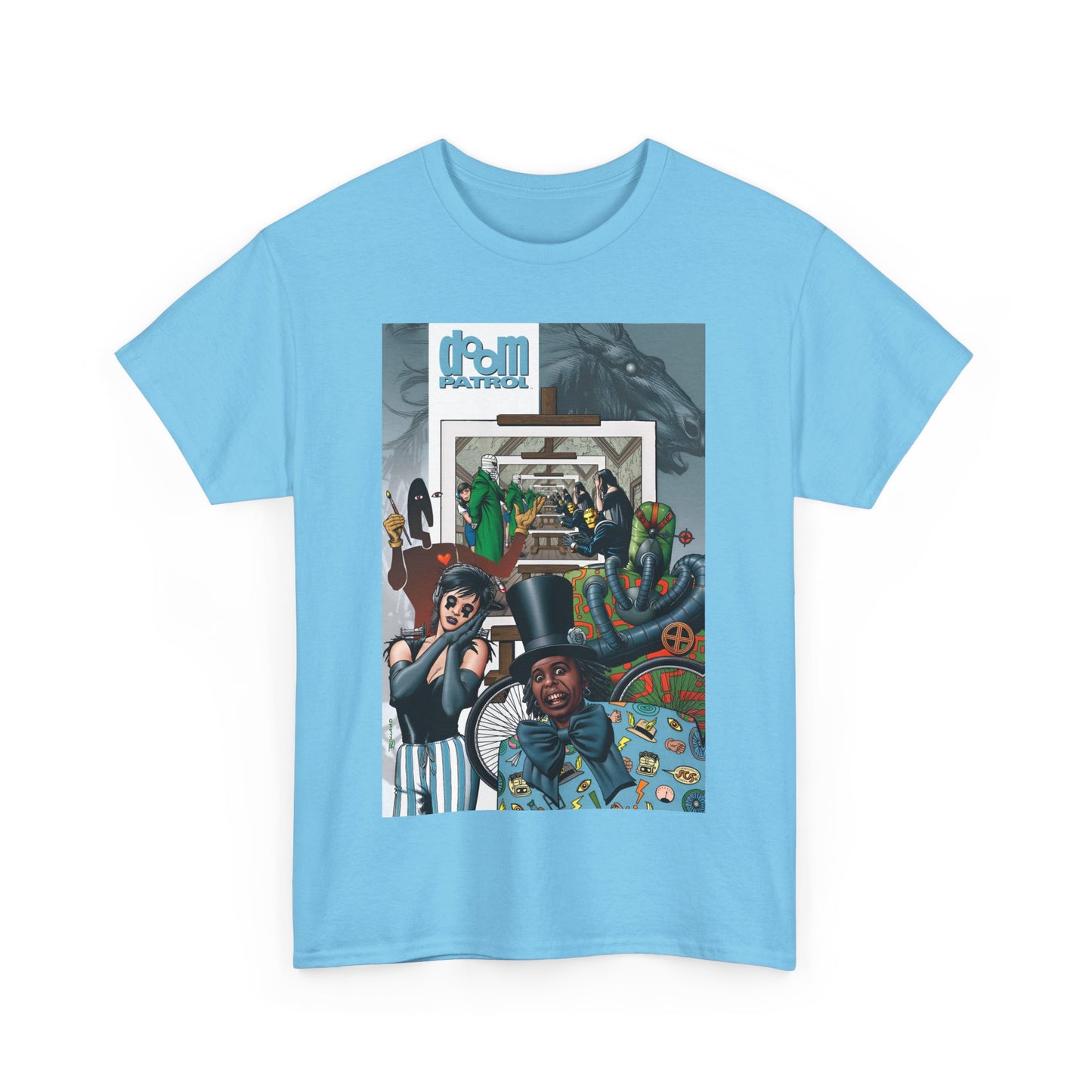 Doom Patrol T-Shirt - Brian Bolland Art - Grant Morrison Story - DC Comics/Vertigo Comics