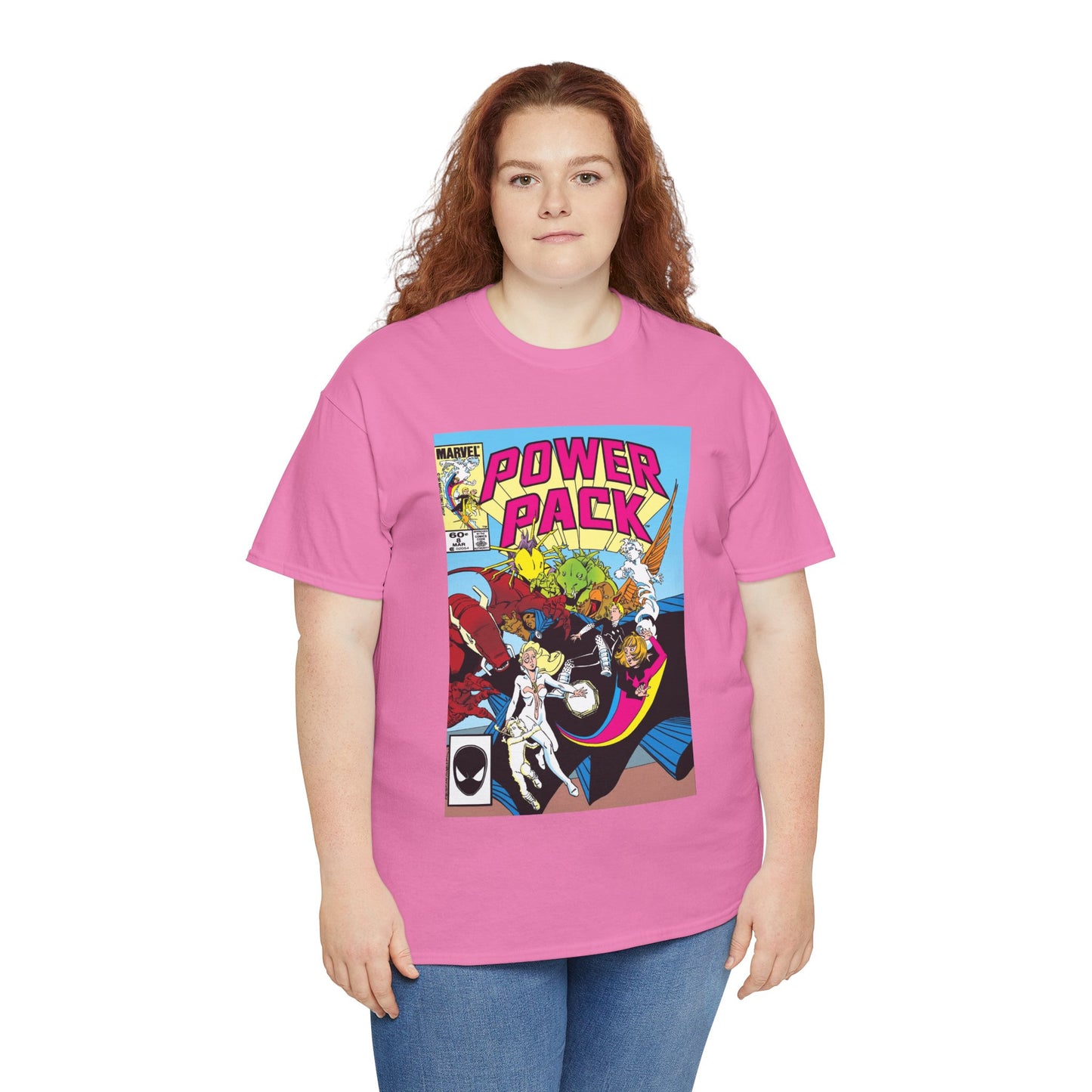 Power Pack #8 T-Shirt - With Cloak & Dagger - Marvel Comics