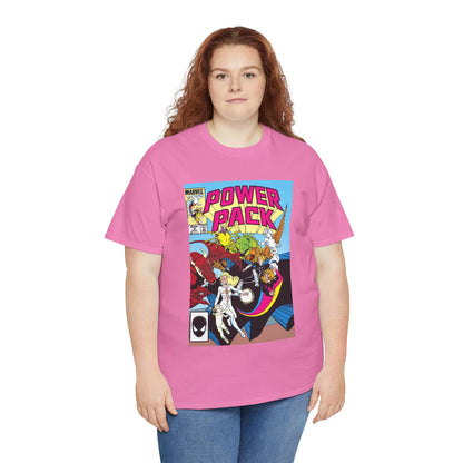 Power Pack #8 T-Shirt - With Cloak & Dagger - Marvel Comics