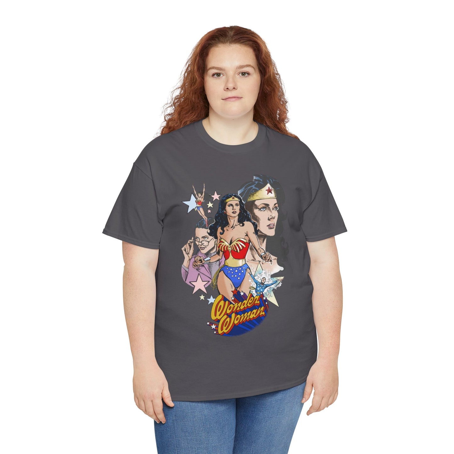 Wonder Woman (Lynda Carter) T-Shirt - Phil Jimenez Art - DC Comics