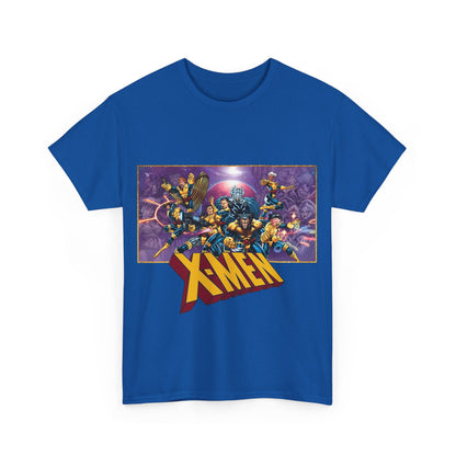 X-Men T-Shirt - Jim Lee Art - Wolverine, Storm, Gambit, Psylocke, Jubilee, Forge, Banshee - Marvel Comics Mutants