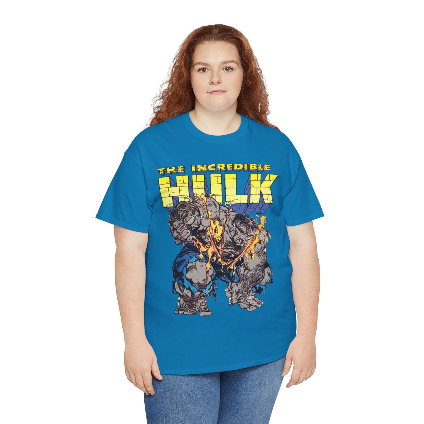 Incredible Hulk T-Shirt - Todd McFarlane Art - Marvel Comics - Grey Hulk, Bruce Banner