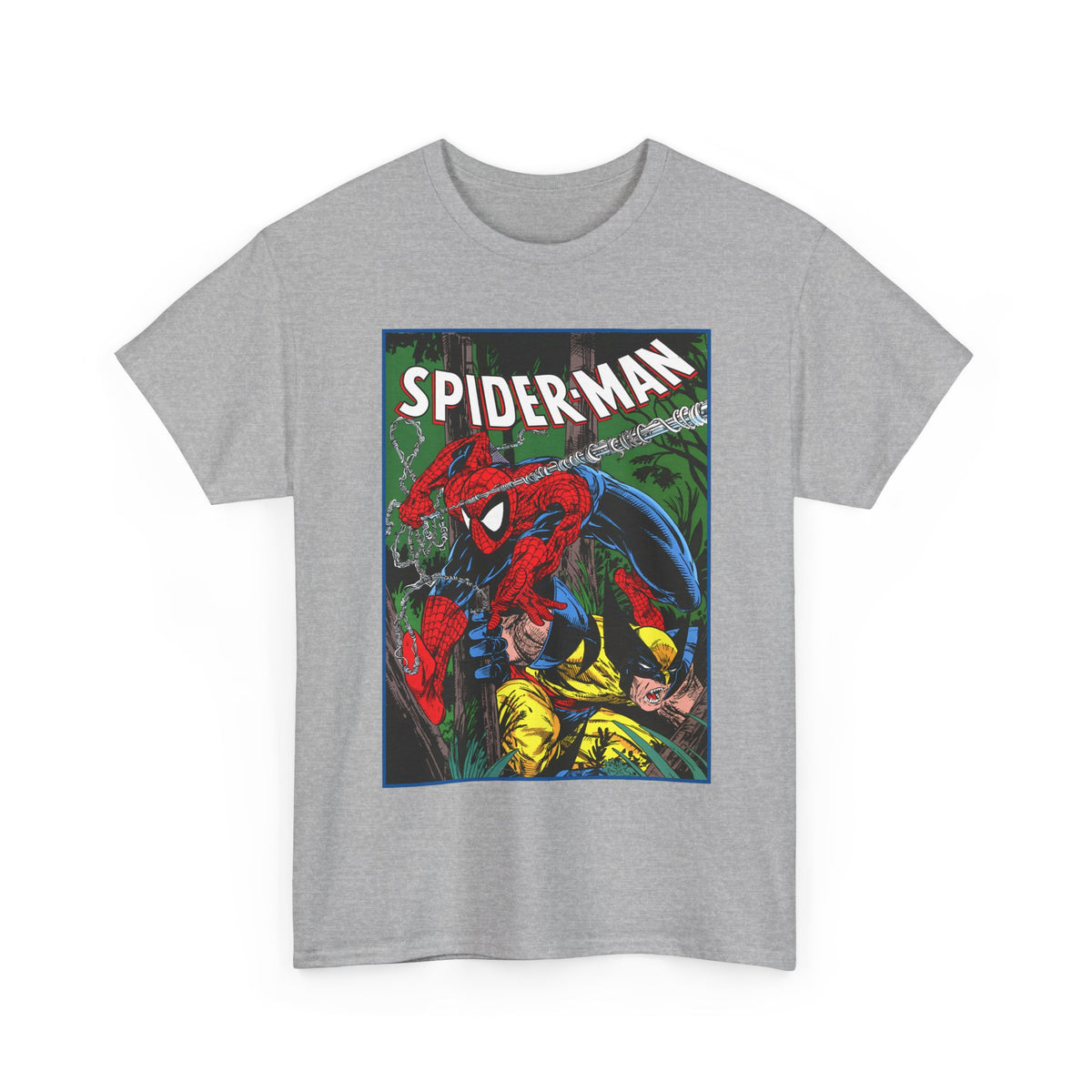 Spider-Man & Wolverine T-Shirt - Todd McFarlane Art - Marvel Comics