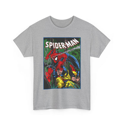 Spider-Man & Wolverine T-Shirt - Todd McFarlane Art - Marvel Comics