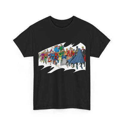 Batman T-Shirt - Neal Adams Art - Plastic Man, Sargon, Robin, Doom Patrol, Superboy, Legion of Super-Heroes - 100-Page Giant Cover Art - DC Comics