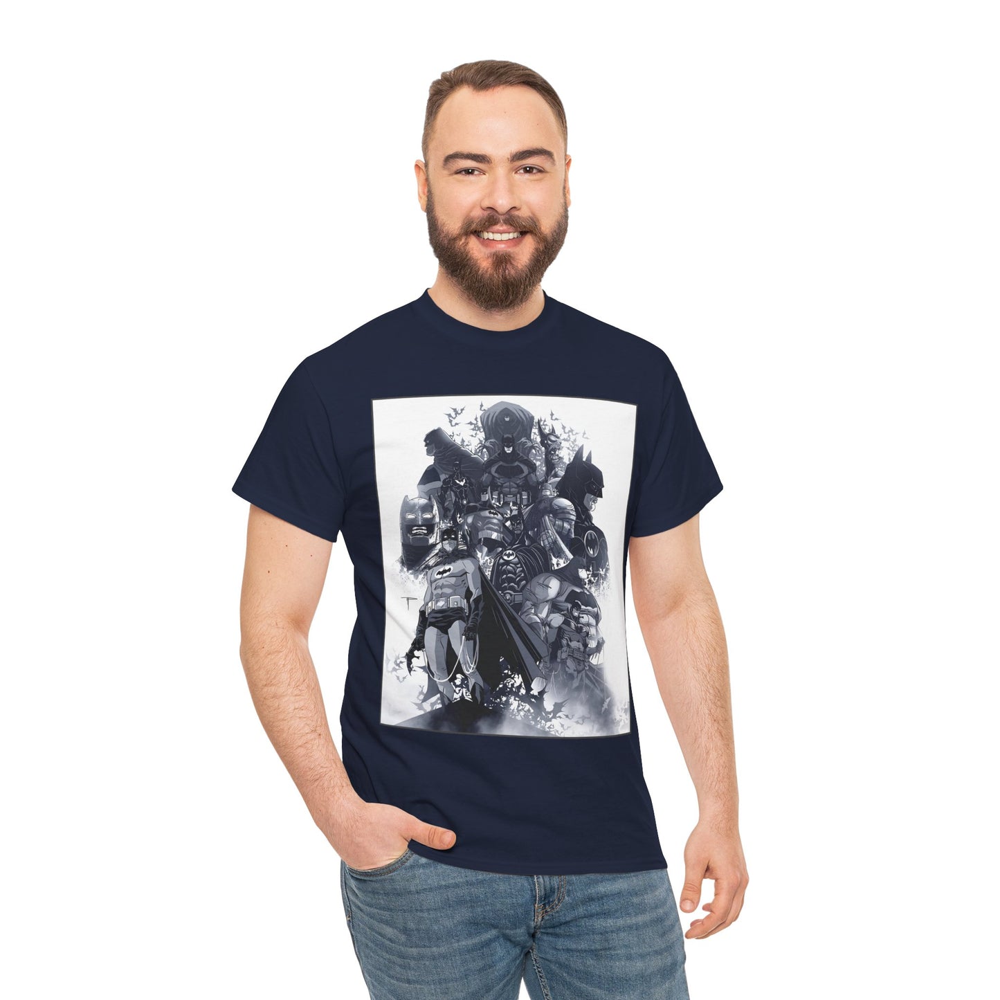 Batman T-Shirt - Michael Pasquale Art - Batman's 80th Anniversary - DC Comics