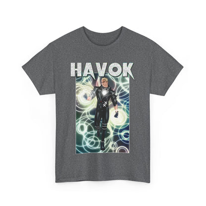 Havok T-Shirt - X-Men, X-Factor Member & Leader - Mutant Hero - Alex Summers, Brother to Scott Summers, Cyclops - Marvel Comics