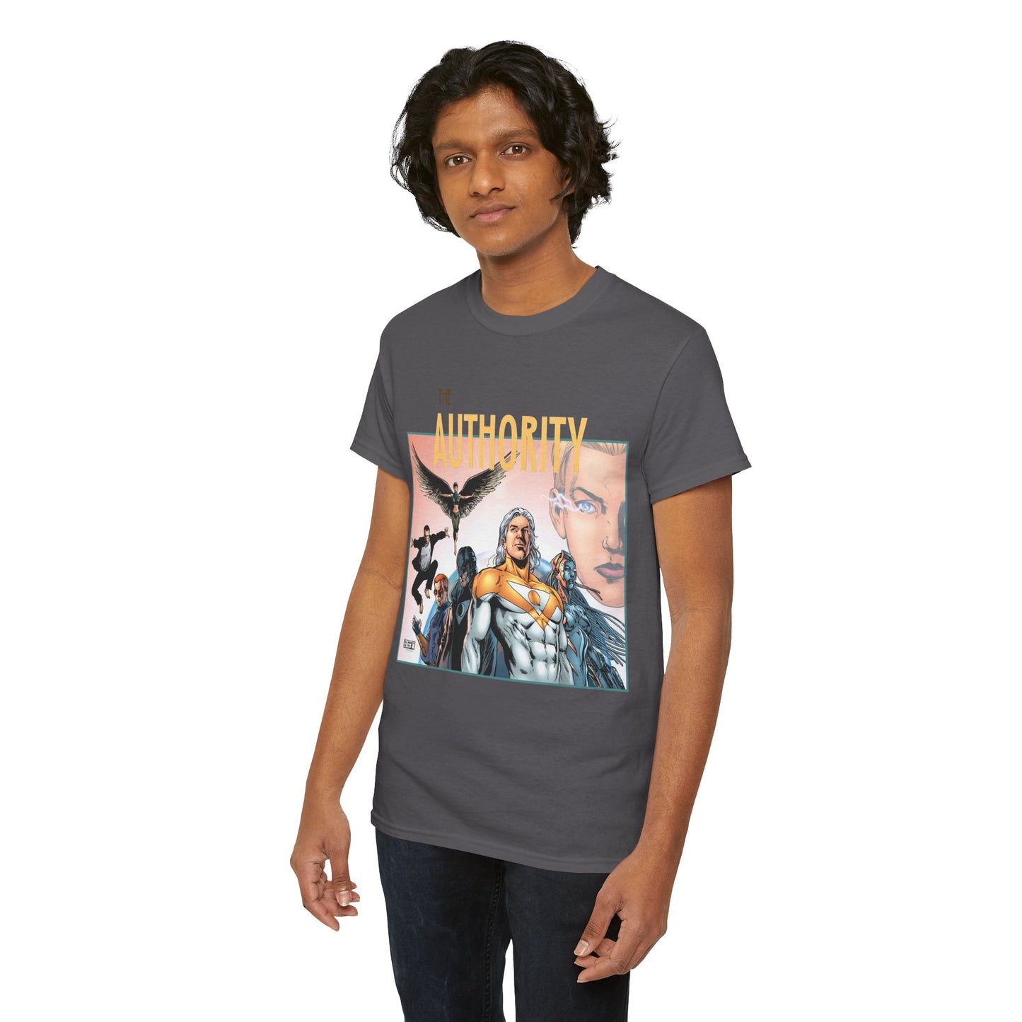 Authority T-Shirt - Wildstorm/DC Comics - Phil Jimenez Art - Apollo, Midnighter, The Engineer, Jack Hawksmoor