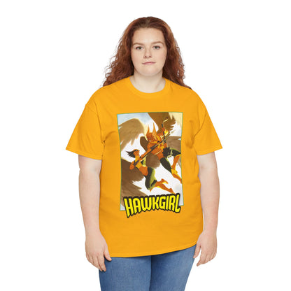 Hawkgirl T-Shirt - David Talaski Art - With Hawkman - DC Comics