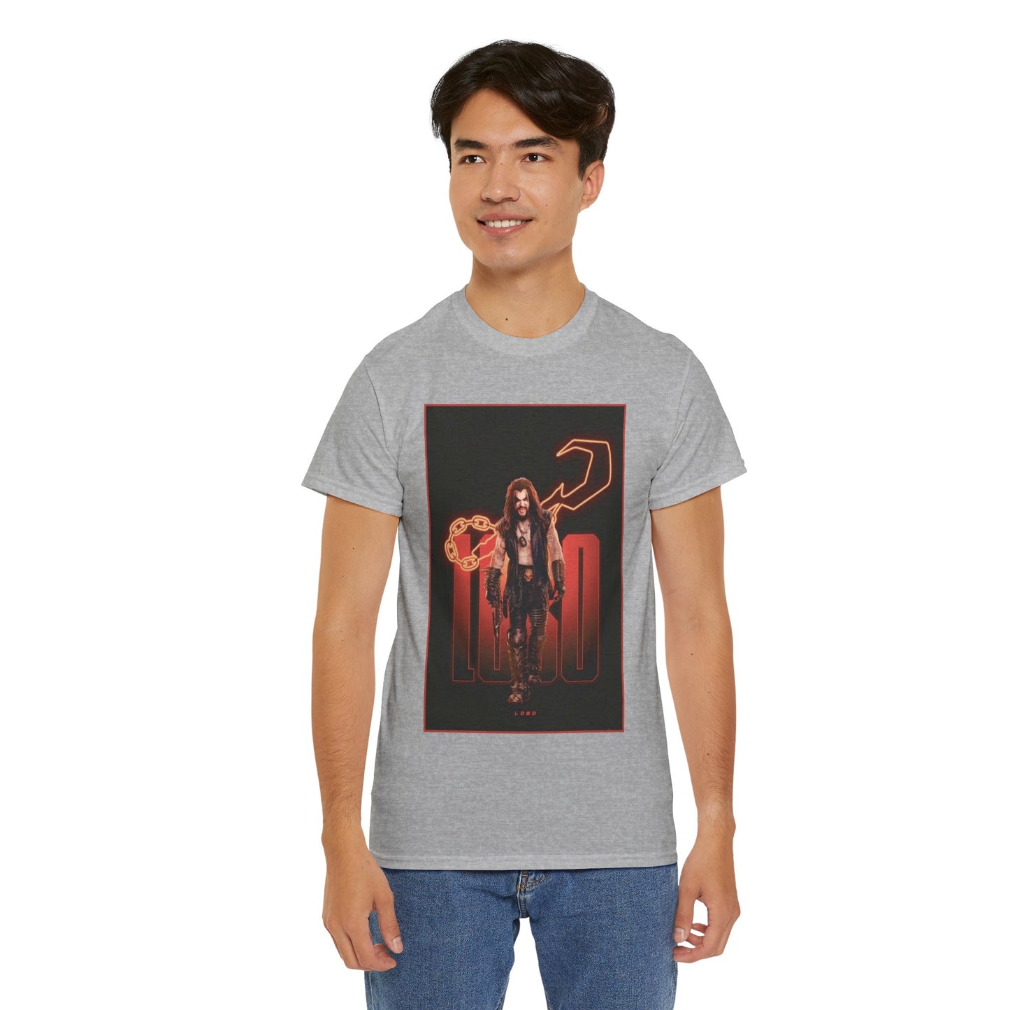 Lobo T-Shirt - Jason Momoa - New 2026 Supergirl Movie - From the James Gunn DCU - DC Comics