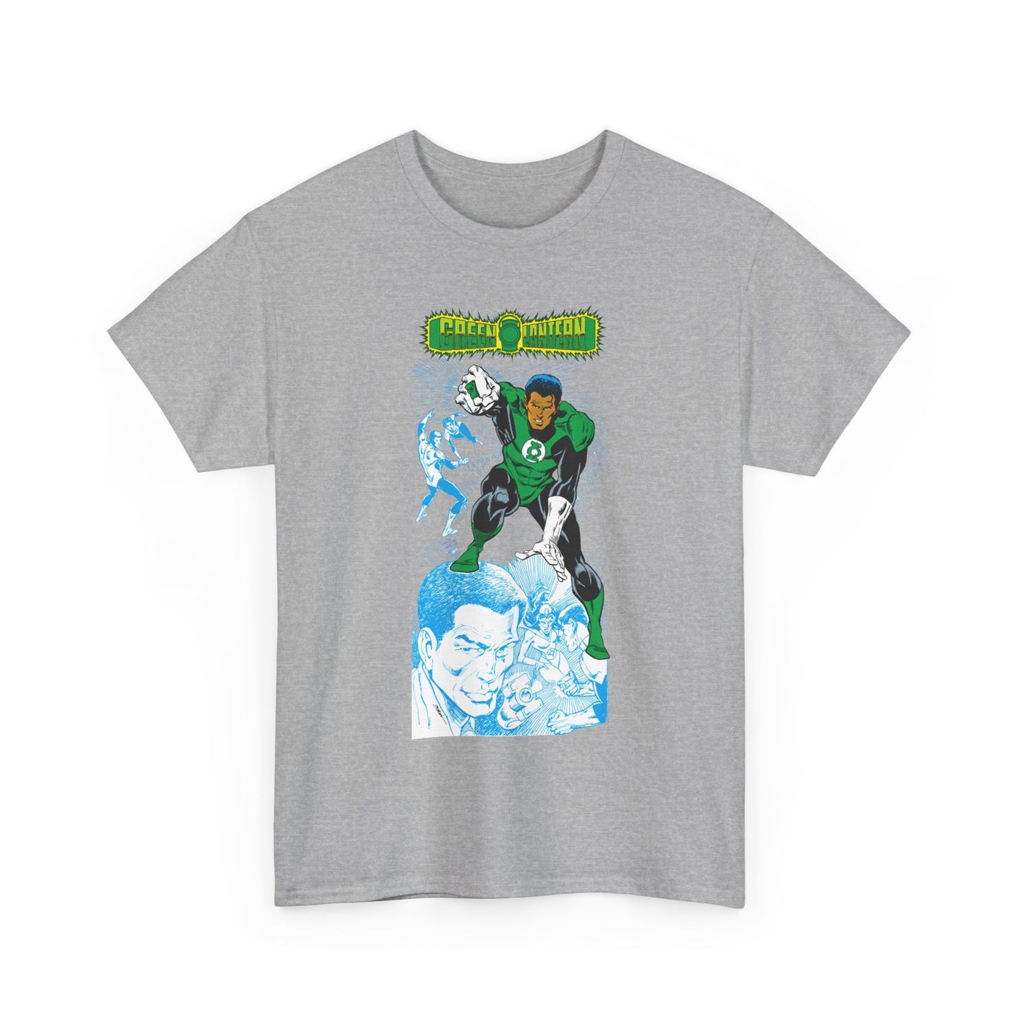 John Stewart Green Lantern T-Shirt - Joe Staton Art - Who's Who in the DC Universe Art - Sector 2814 - DC Comics