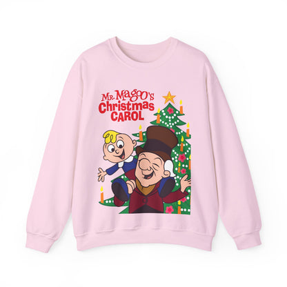 Mr. Magoo's Christmas Carol Crewneck Sweatshirt - UPA 1960s TV Holiday Special