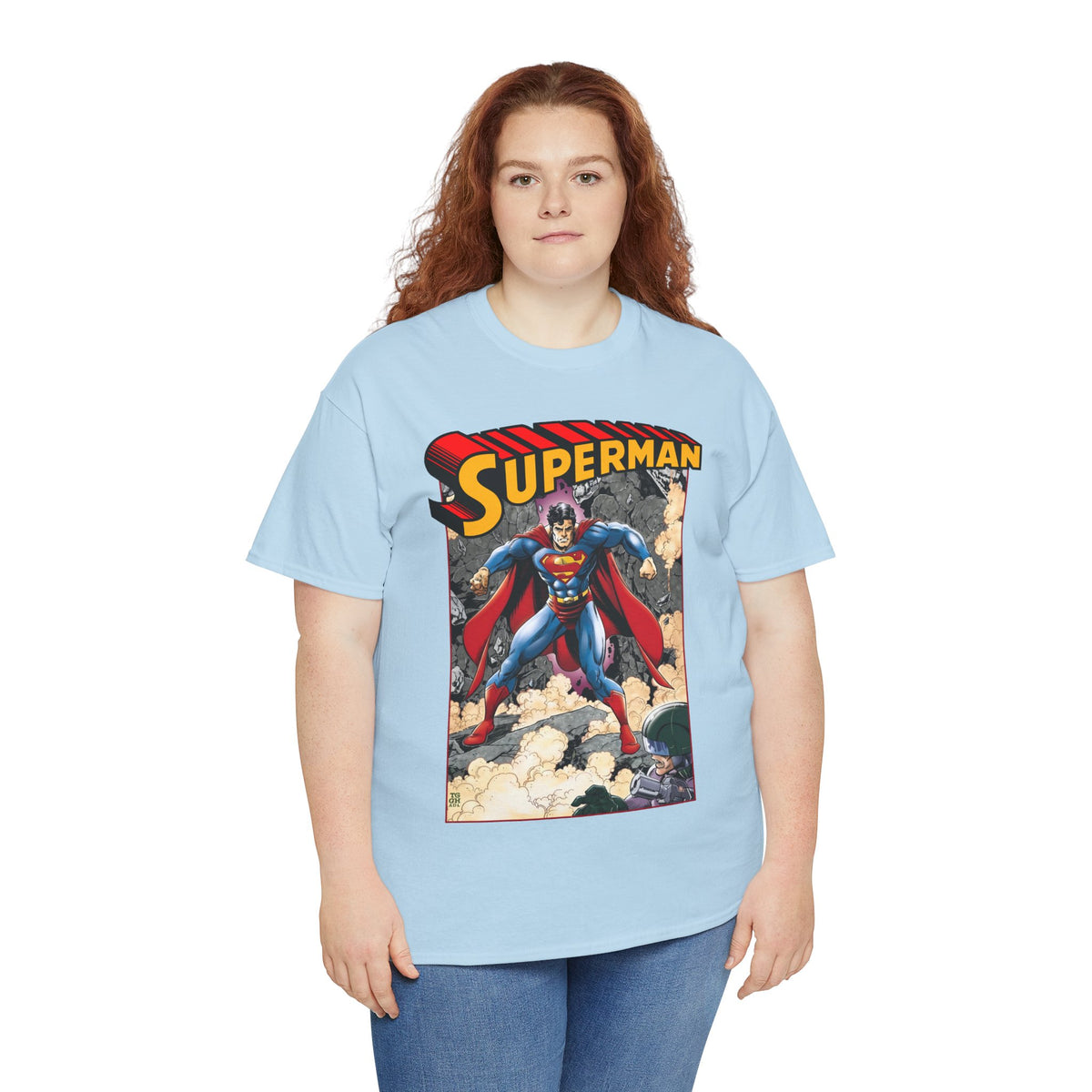 Superman T-Shirt - Tom Grummett Art - DC Comics
