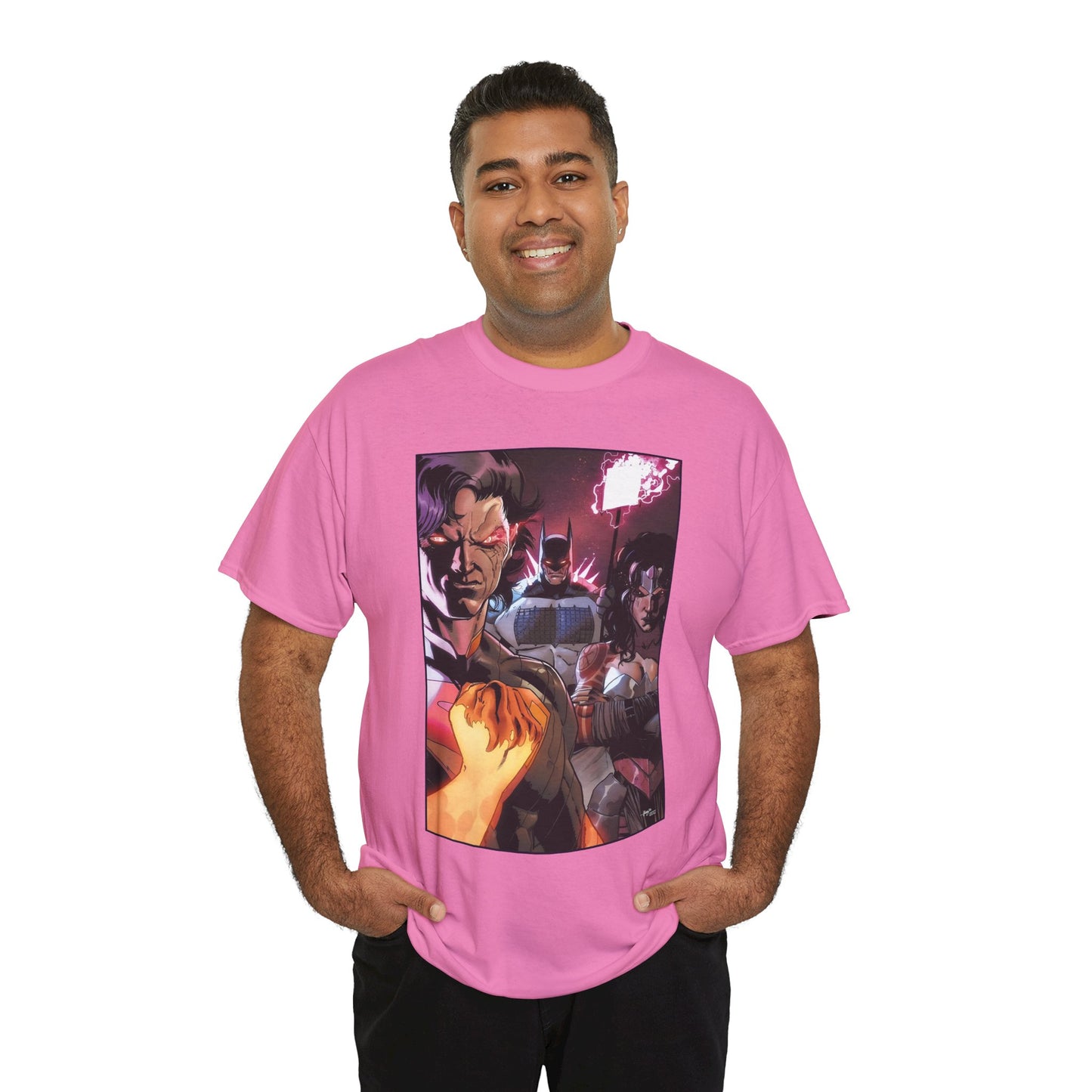 Absolute Trinity T-Shirt - Javier Fernandez Art - Superman, Batman, Wonder Woman - DC K.O. Variant Cover - DC Comics