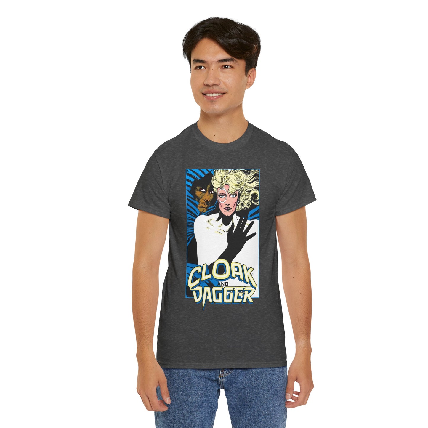 Cloak & Dagger T-Shirt - Popular 1980 Comic Book Duo - Marvel Comics