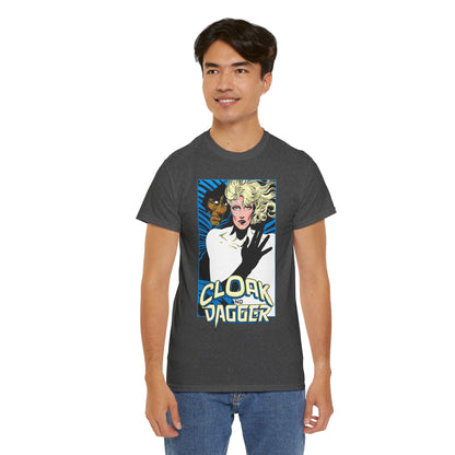 Cloak & Dagger T-Shirt - Popular 1980 Comic Book Duo - Marvel Comics