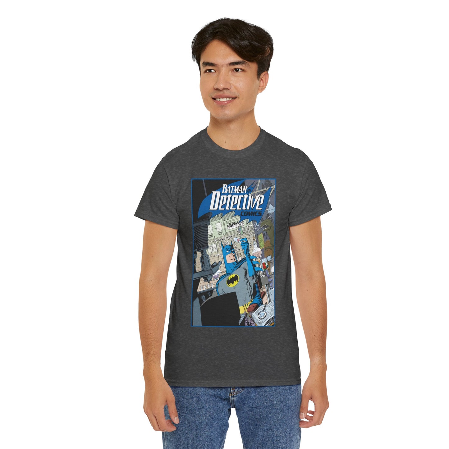 Detective Comics #619 T-Shirt - Norm Breyfogle Art - Batman in His Lab - DC Comics