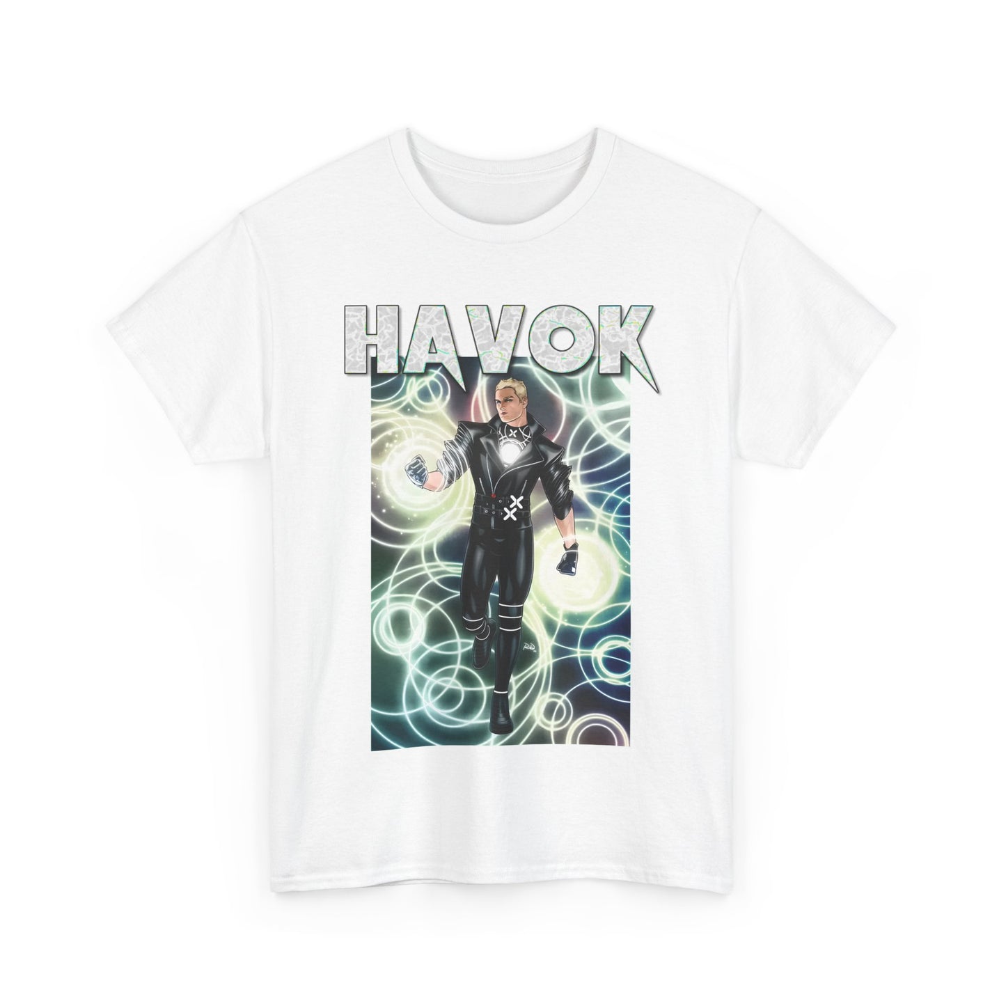 Havok T-Shirt - X-Men, X-Factor Member & Leader - Mutant Hero - Alex Summers, Brother to Scott Summers, Cyclops - Marvel Comics