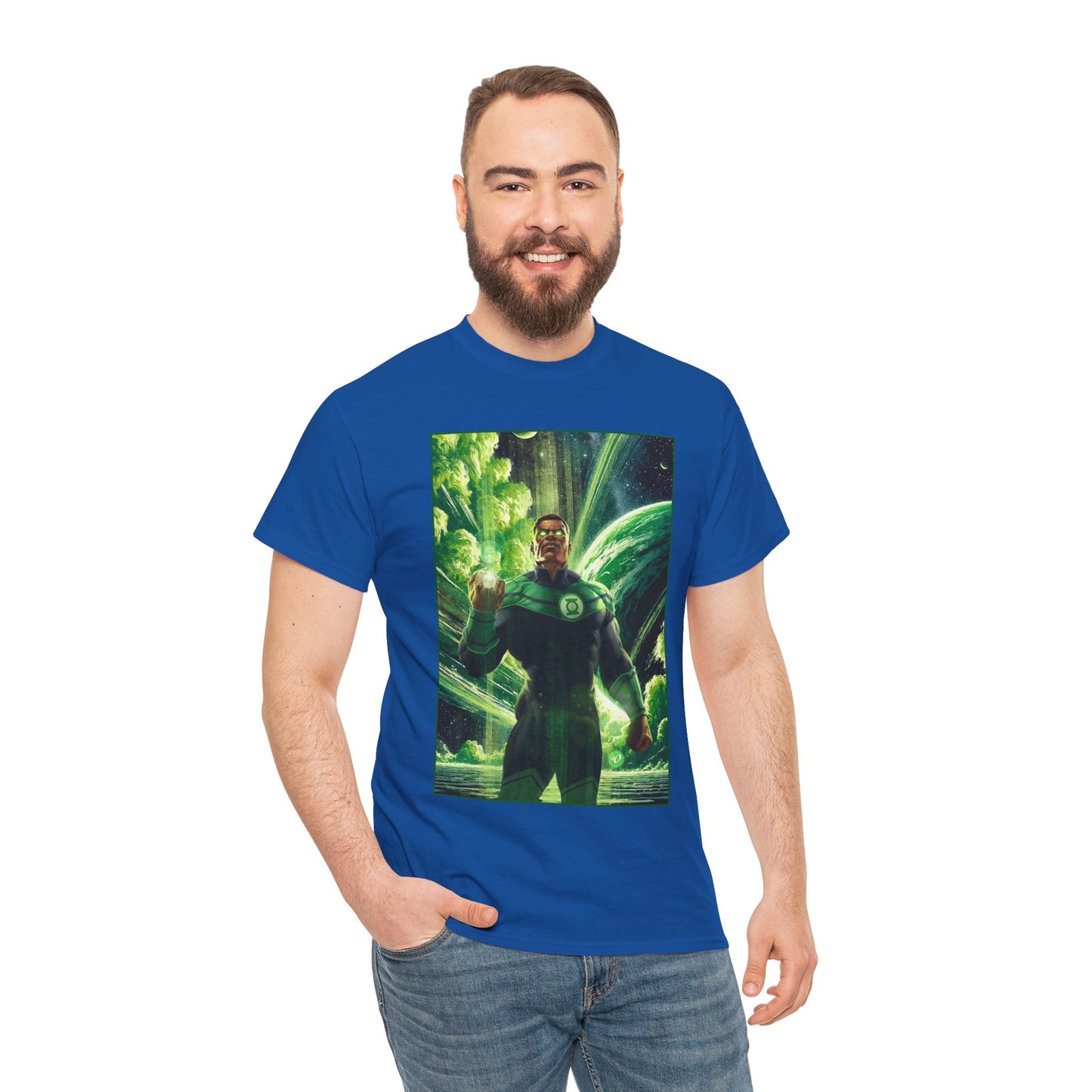 Green Lantern T-Shirt - Ariel Olivetti Art - John Stewart - DC Comics