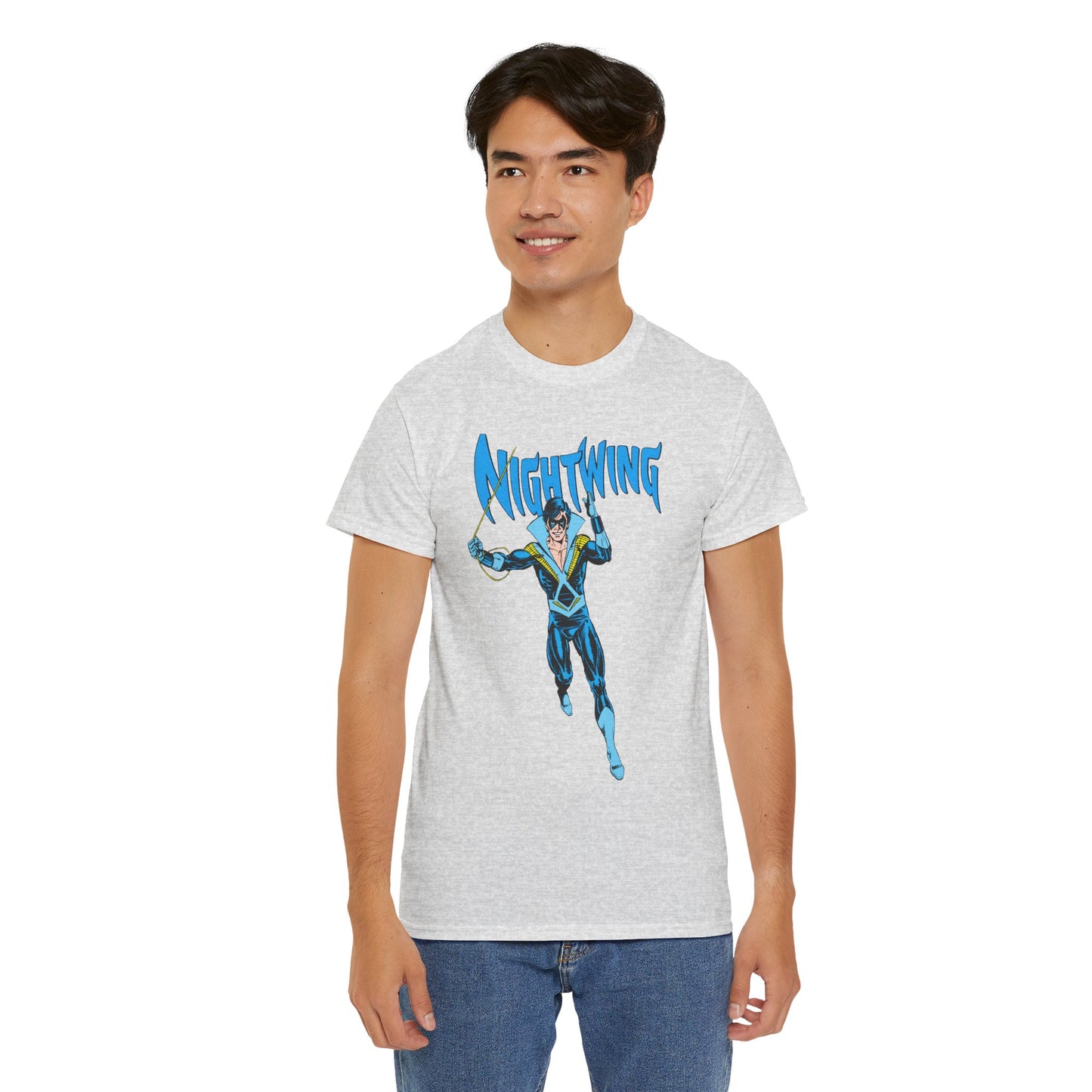 Nightwing T-Shirt - George Perez Art - New Teen Titans, Dick Grayson - DC Comics - Batman's Former Sidekick, Titans Leader