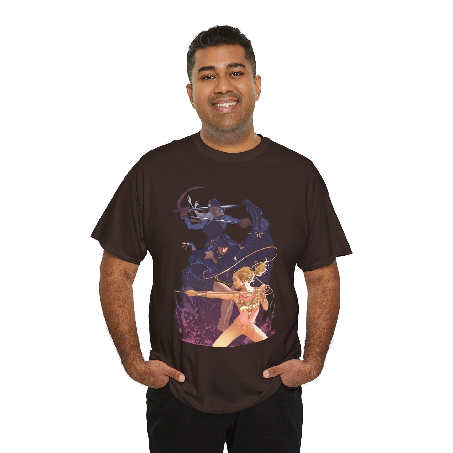 Raven, Wonder Girl, Ravager T-Shirt - Adam Hughes Art - Teen Titans #88 Variant Cover - DC Comics