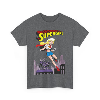 Supergirl T-Shirt - Bruce Timm Art - DC Comics Animated Series 1990s - Kara, Superman's Cousin